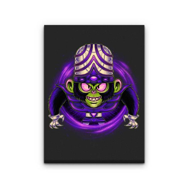 One Bad Monkey - Canvas Print For Sale