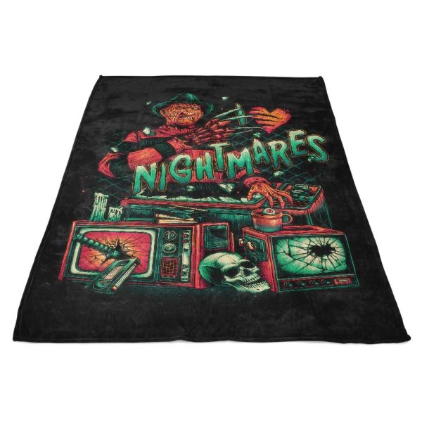 I Heart Nightmares - Fleece Blanket Cheap