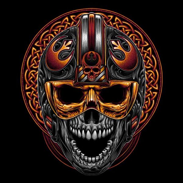 Rebel Skull - Accessory Pouch Hot on Sale - Image 2