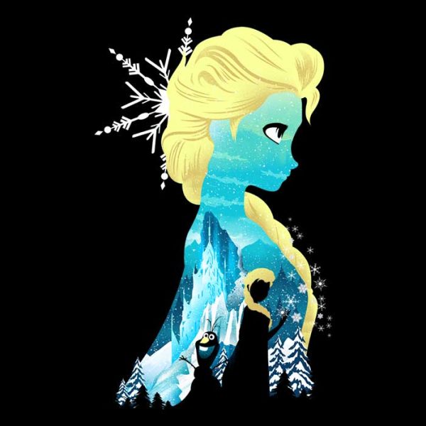 Ice Princess Silhouette - Men s Apparel Hot on Sale - Image 2