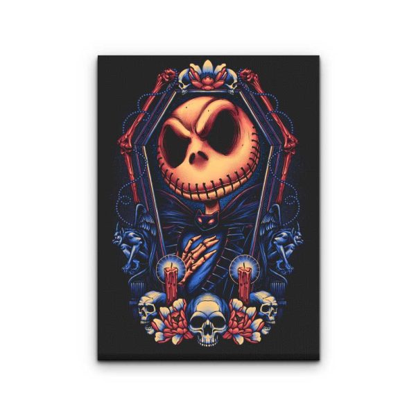 Framed Pumpkin King - Canvas Print Online