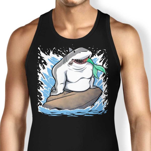 The Little Shark - Tank Top Online Hot Sale - Image 3