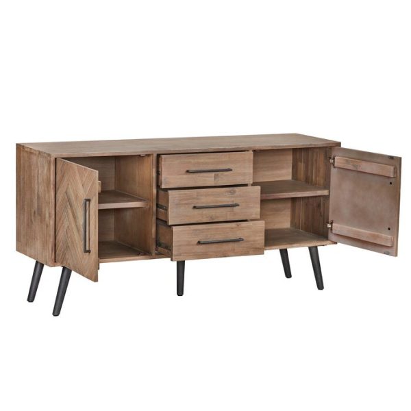 Keziah Buffet Table #1903HW - OUT OF BOX Hot on Sale - Image 2