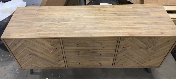 Keziah Buffet Table #1903HW - OUT OF BOX Hot on Sale - Image 4